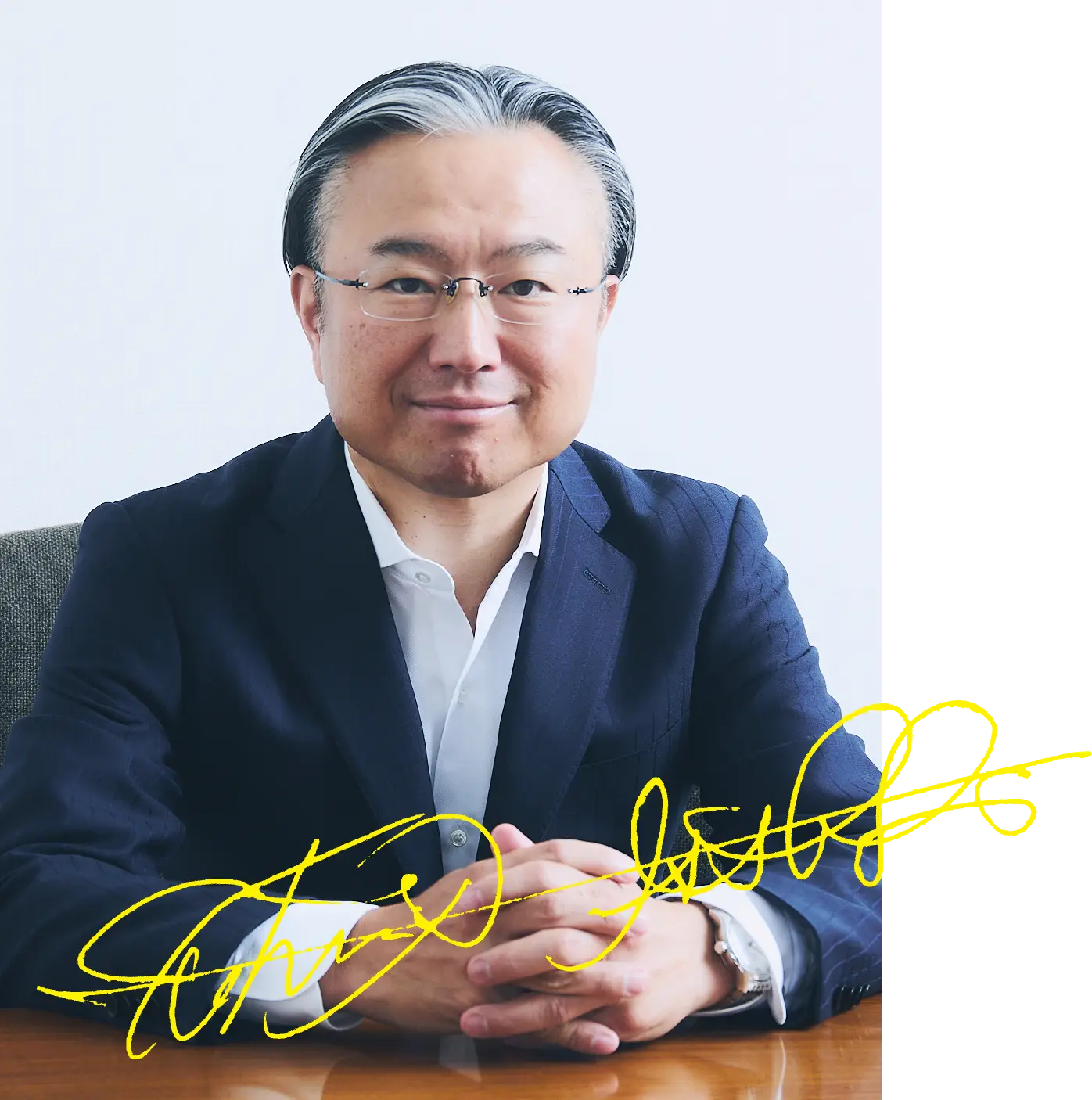 社長の写真